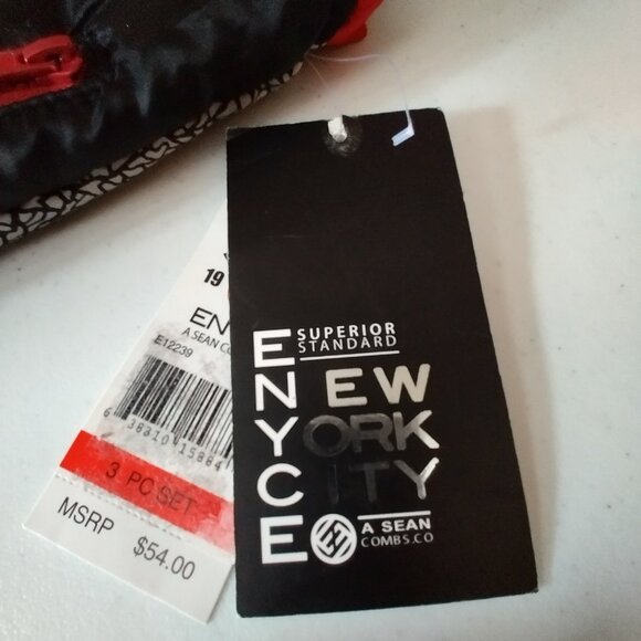 Vintage 1990s ENYCE Puffer Vest Baby Size 18 M Retro Full Zip Jacket Streetwear - Picture 9 of 16